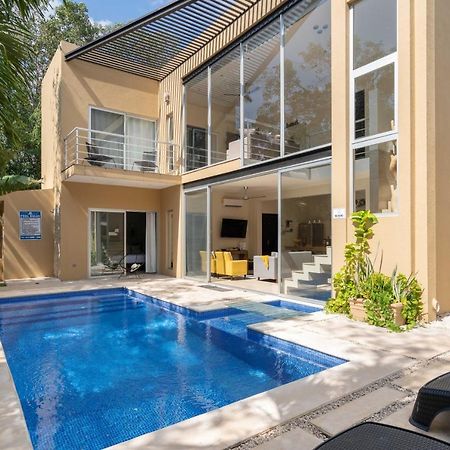 Tulum Private Modern Villa-Pool Beds-Ac-Internet-Parking-Grill Εξωτερικό φωτογραφία