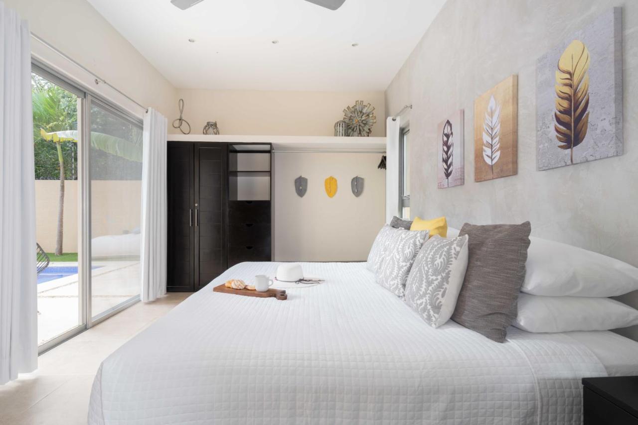 Tulum Private Modern Villa-Pool Beds-Ac-Internet-Parking-Grill Εξωτερικό φωτογραφία