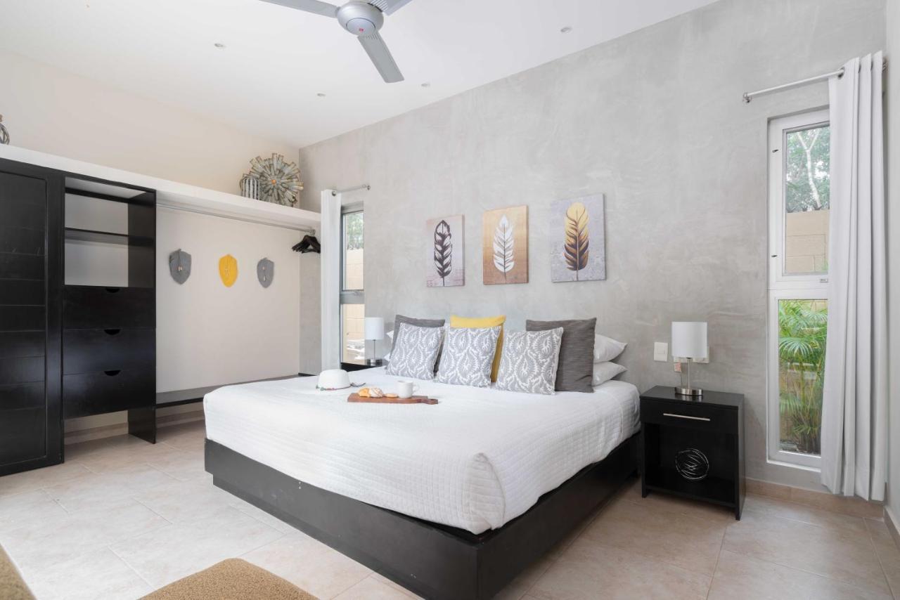 Tulum Private Modern Villa-Pool Beds-Ac-Internet-Parking-Grill Εξωτερικό φωτογραφία