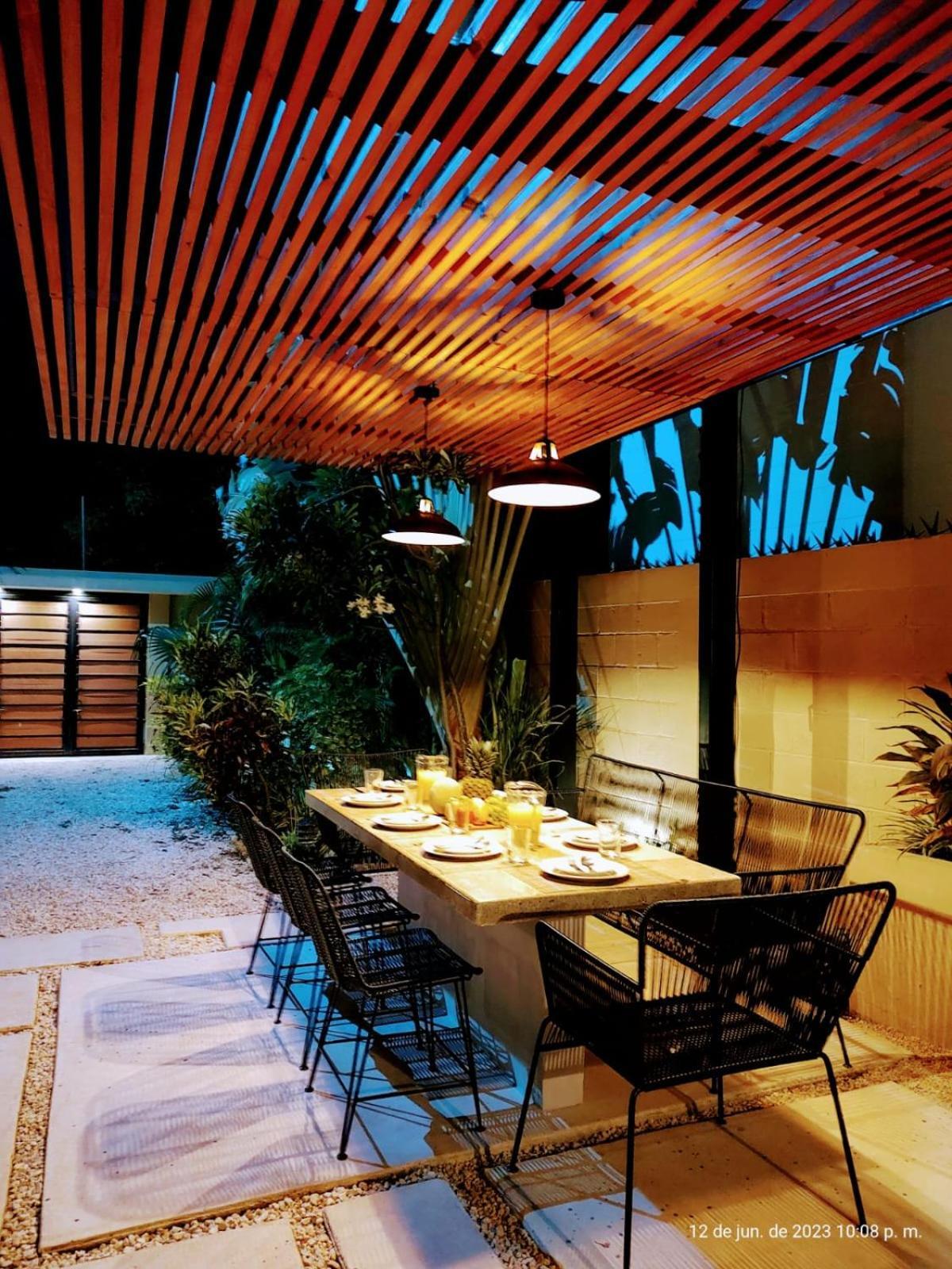Tulum Private Modern Villa-Pool Beds-Ac-Internet-Parking-Grill Εξωτερικό φωτογραφία