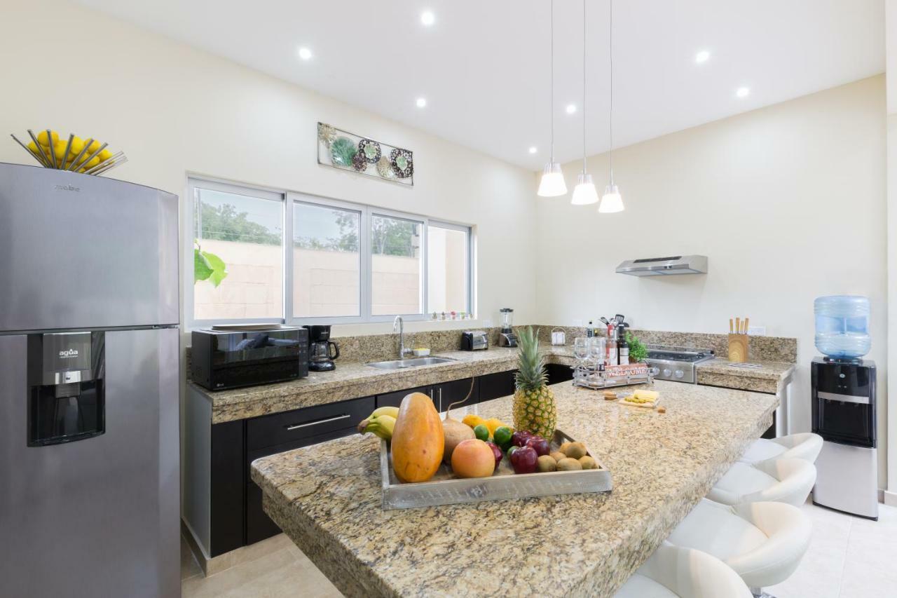 Tulum Private Modern Villa-Pool Beds-Ac-Internet-Parking-Grill Εξωτερικό φωτογραφία